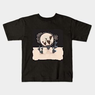 Space landscape Kids T-Shirt